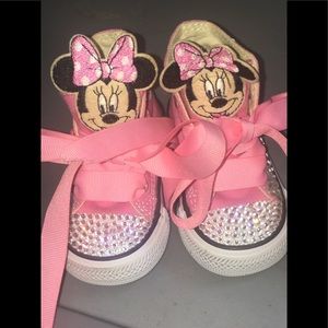 Bedazzled Minnie Mouse Sneaker